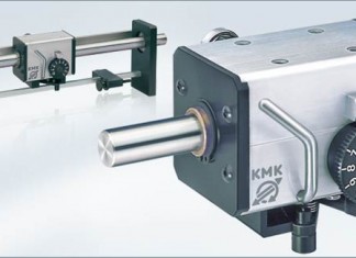 cemanco kmk linear reversing mechanical gear box drive traverse 15 millimeter mm spooling spooler textile