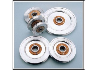 ceramic insert pulleys aluminum oxide custom cemanco wire textile medical