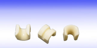 lesmo buncher bow guide aluminum alumina oxide cemanco polished half