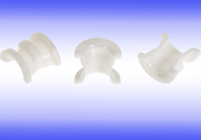 buncher-bow-guide-c10-a-color niehoff D 631 buncher bow guide ceramic zirconium zirconia odixe cemanco polished